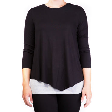 mama-basic-double-layer-maternity-nursing-top-black-and-gray